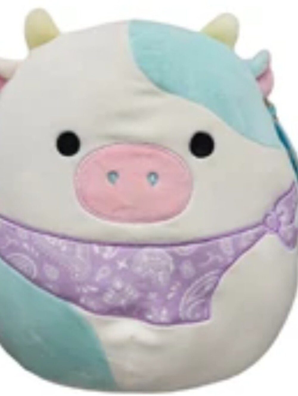 Belana the 11 inch Cow with purple 💜 bandana